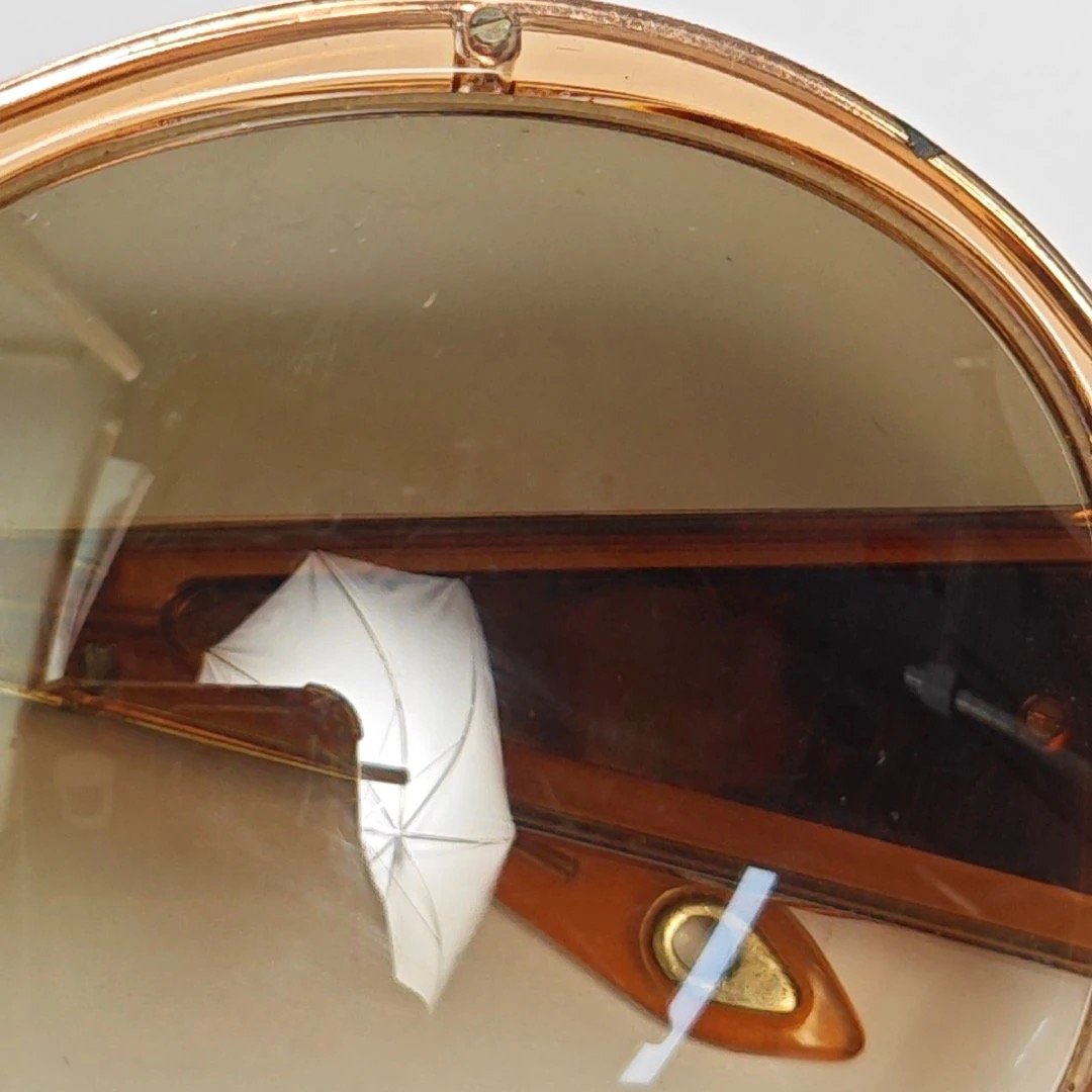 GIVENCHY green round composite sunglasses